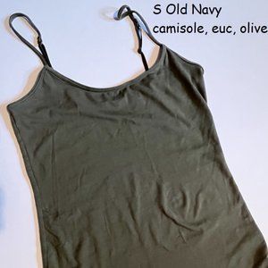 Small Old Navy camisole, olive green